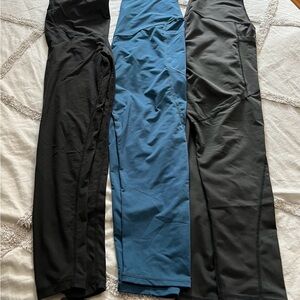 SHEIN Women's Leggings - Black, Blue, Gray